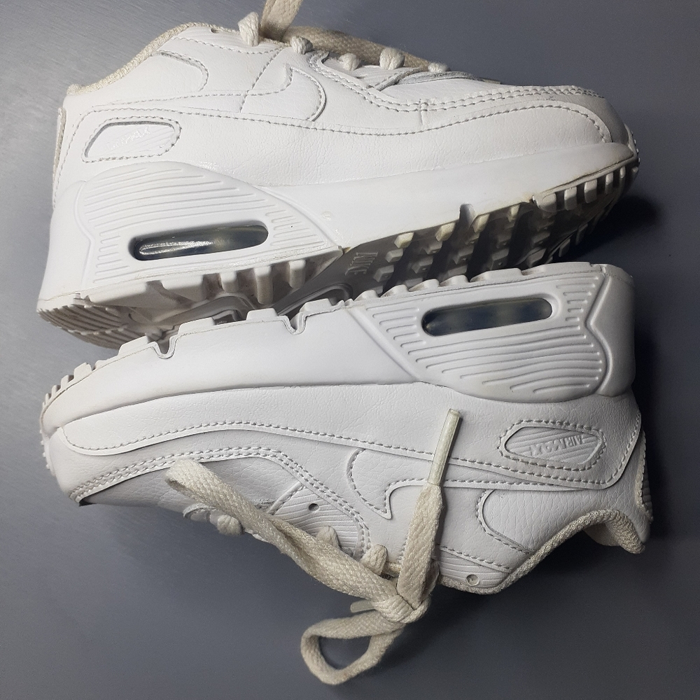 Air Force Ones all white